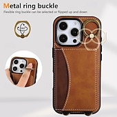 levne Pouzdra pro iPhone-telefon Carcasă Pro iPhone 16 Pro Max Plus iPhone 15 Pro Max Plus iPhone 14 13 12 11 Pro Max Plus iPhone 14 Pro Max iPhone 13 12 11 Pro Max Zadní kryt se stojánkem s poutkem na zápěstí Slot pro kartu