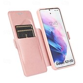 cheap Samsung Cases-Phone Case For S21 A72 A71 A51 A31 S20 Plus S20 Ultra S20 A32 A52 Flip Cover with Stand Holder Card Slot Shockproof Retro TPU PU Leather