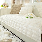 economico Coperte per divano-soffice e soffice peluche di coniglio, copridivano comodo e morbido, perfetto per aggiungere calore e comfort, elegante protezione per mobili per l&#039;arredamento del soggiorno