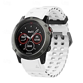 cheap Garmin Watch Bands-Watch Band for Garmin Fenix 8 47mm 51mm 7X 6 6X Pro Epix Pro Instinct 2X Approach S70 S62 S60 Forerunner 955 945 Epix Marq Descent Quatix 22mm 26mm Silicone Replacement  Strap Quick Fit Adjustable