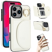 tanie Etui do iPhone&#039;ów-telefon Kılıf Na iPhone&#039;a 16 Pro Max Plusa iPhone&#039;a 15 Pro MaxPlus iPhone 14 13 12 11 Pro Max Plus iPhone 14 Pro Max iPhone 13 12 11 Pro Max Osłona tylna Uchwyt pierścieniowy Gniazdo karty Odporny na