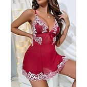 economico Regali-Camicia da notte Babydoll Lingerie perizoma pigiama sexy da donna per adulti regalo di San Valentino per lei