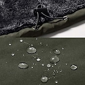 halpa Fleece ja 3 in 1 takit-miesten talvitakki fleecetakki softshell tuulitakki kiipeily lumiurheilu lämpö lämmin vedenpitävä hupullinen urheiluasu