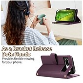 abordables Otras carcasas-teléfono Funda Para Píxel 9 Pro Pixel 9 Pro XL Pixel 8 Pro Pixel 8 Píxel 9 Pixel 7 Pixel 7 Pro Pixel 6 Pixel 6 Pro Funda Trasera con Soporte Cremallera con cordón Retro TPU Cuero de PU