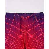 preiswerte Halloweenkostüme für Jungen-Jungen 3D Graphic SPIDER Pyjama-Sets Pyjama-Sets mit T-Shirt und Hose Langarm 3D-Druck Herbst Winter Aktiv Basic kinderkleidung 4 Jahre + Rundhalsausschnitt Heim Täglich Regular Fit