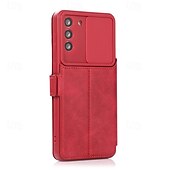 cheap Samsung Cases-Phone Case For S21 A72 A71 A51 A31 S20 Plus S20 Ultra S20 A32 A52 Flip Cover with Stand Holder Card Slot Shockproof Retro TPU PU Leather