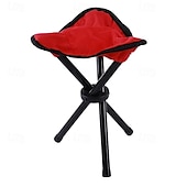 cheap Camping Tools, Carabiners &amp; Ropes-Outdoor Folding Triangular Stool Fishing Chairs Camping Multifunction Small Benches Foldable Stools Household Daily Storage