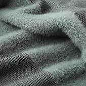 preiswerte Herrenpullover-Herren Pullover Strickpullover Gerippt Grobstricken Stricken Standard Strick Glatt Rollkragen Modisch Brautkleider schlicht Freizeitskleidung Verabredung Bekleidung Herbst Winter Kamel Schwarz M L XL