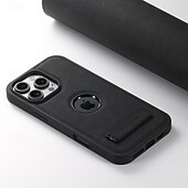 abordables Carcasas iPhone-teléfono Funda Para iPhone 16 Pro Max Plus iPhone 15 Pro Max Plus iPhone 14 13 12 Pro Max Plus iPhone 14 Pro Max iPhone 13 12 Pro Max Funda Trasera con Soporte Magnética Soporte de carga inalámbrica