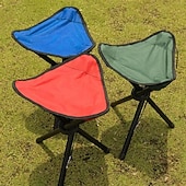 cheap Camping Tools, Carabiners &amp; Ropes-Outdoor Folding Triangular Stool Fishing Chairs Camping Multifunction Small Benches Foldable Stools Household Daily Storage