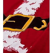 preiswerte Lustige Weihnachts-Sweatshirts &amp; Hoodies-Weihnachten Weihnachtsmann Santa Anzüge T-Shirt-Ärmel Hässliches Weihnachtsshirt 3D Weihnachten Grafik Komisch Für Paar Herren Damen Erwachsene Weihnachten Karneval 3D-Druck Party Festival