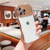 お買い得  iPhone用ケース-電話 ケース 用途 iPhone 16 Pro Max プラス iPhone 15 プロマックスプラス iPhone 14 13 12 11 Pro Max Plus Mini iPhone 14 Pro Max iPhone 13 12 11 Pro Max バックカバー 耐衝撃 レトロ風 仕上げ