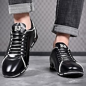 cheap Men&#039;s Sneakers-Men&#039;s Red Casual Sneakers – Stylish Faux Leather, Lace-Up Design, Comfortable Everyday Footwear