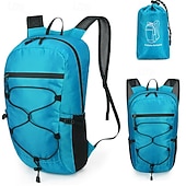 economico Zaini e borse-15 L Zaino giornaliero Zaino per escursioni Cerniera Multi-tasche Impermeabile alla pioggia Design Anatomico Indossabile Durevole Esterno Escursionismo Campeggio Militare Nylon Grigio scuro Nero Blu