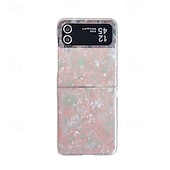 お買い得  サムスン用ケース-電話 ケース 用途 サムスンのギャラクシー Zフリップ6 Z Flip 5 Z Flip 4 Z Flip 3 バックカバー 耐衝撃 レトロ風 PC