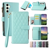 abordables Coques Samsung-téléphone Coque Pour S24 S24 Ultra Plus S24 FE S23 S22 S21 S20 Ultra Plus FE A54 A34 A14 A73 A53 A33 A23 A13 A72 A52 A32 A22 A12 A71 A51 A31 S25 Ultra Coque Arriere Avec Support fermeture Éclair avec