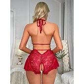 economico Regali-Babydoll Lingerie costume intero teddy da donna vestito sexy per adulti per la vigilia di Capodanno regalo di San Valentino per lei