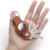 economico Sorveglianza e sicurezza-organizer per chiavi per airtag apple airtag portachiavi contiene fino a 3 chiavi adatto per chiavi lunghe airtag portachiavi girevole portachiavi con supporto air tag
