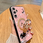 Χαμηλού Κόστους Samsung Θήκη-τηλέφωνο tok Για S24 Ultra S24 Plus S24 S24 FE S23 S23 Ultra S23 Plus S22 S22 Plus Ultra A55 A35 A25 A15 5G Πίσω Κάλυμμα με βάση στήριξης Μαγνητική Υποστήριξη ασύρματης φόρτισης Ρετρό TPU PC
