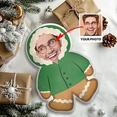economico Regali personalizzati-cuscini natalizi irregolari&amp;amp;cuscini regalo personalizzato foto pan di zenzero idee regalo personalizzate in varie dimensioni con inserto