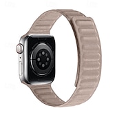baratos Pulseiras de Apple Watch-Loop Solo Compatível com Pulseira Apple Watch 38mm 40mm 41mm 42mm 44mm 45mm 49mm Fecho Magnético Ajustável Silicone pulseira de substituição para iwatch Ultra 2 Series 9 8 7 SE 6 5 4 3 2 1