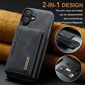 abordables Coques iPhone-téléphone Coque Pour iPhone 16 Pro Max Plus iPhone 15 Pro Max Plus iPhone 14 13 12 11 Pro Max Plus iPhone 14 Pro Max iPhone 13 12 11 Pro Max Coque Arriere Avec Support Détachable Magnétique Rétro TPU