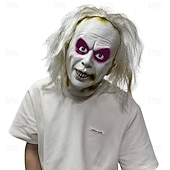 levne Masky-Zombie předvečer Všech svatých Maska Plná hlava Realistická maska Beetlejuice Strašidelný kostým Dospělé Unisex předvečer Všech svatých Karneval Výkon Párty Jednoduché Halloweenské kostýmy Oblékněte