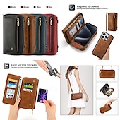 levne Pouzdra pro iPhone-telefon Carcasă Pro iPhone 16 Pro Max Plus iPhone 15 Pro Max Plus iPhone 14 13 12 11 Pro Max Plus Mini iPhone 14 Pro Max iPhone 13 12 11 Pro Max Zadní kryt Pouzdro na peněženku se stojánkem Zip s