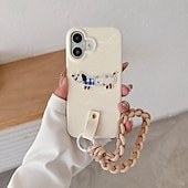 economico Cover per iPhone-telefono Custodia Per iPhone 16 Pro Max Plus iPhone16 iPhone 16 Pro iPhone 15 Pro Max Plus iPhone 15 iPhone 14 Pro Max iPhone 13 12 11 Pro Max Per retro con cinturino da polso Resistente agli urti