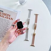 olcso Apple óraszíjak-Solo Loop Kompatibilis valamivel Apple Watch óraszíj 38mm 40mm 41mm 42mm 44mm 45mm 49mm Fém kapocs ötvözet Csere óraszíj mert iwatch Ultra 2 Series 9 8 7 SE 6 5 4 3 2 1