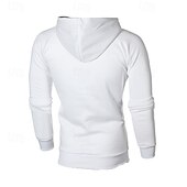 abordables sweats à capuche basiques pour hommes-Homme Sweat à capuche zippé Sweat à capuche en molleton Noir Blanche Vin Chameau Gris foncé Capuche Bloc de couleur Fermez Patchwork Sport &amp; Loisir du quotidien Vacances Polyester Vêtement de rue