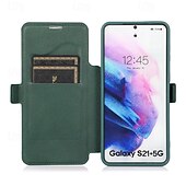 cheap Samsung Cases-Phone Case For S21 A72 A71 A51 A31 S20 Plus S20 Ultra S20 A32 A52 Flip Cover with Stand Holder Card Slot Shockproof Retro TPU PU Leather