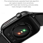 tanie Inteligentne bransoletki-696 P93 Inteligentny zegarek 1.393 in Inteligentne Bransoletka Bluetooth Krokomierz Powiadamianie o połączeniu telefonicznym Rejestrator snu Kompatybilny z Android iOS Damskie Męskie Odbieranie bez
