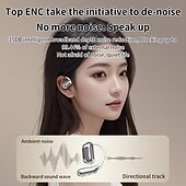 cheap TWS True Wireless Headphones-Smart Touch Screen Open Bluetooth Headset OWS Non-In-Ear Sports Headset