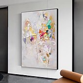 cheap Abstract Paintings-Mintura Handmade Abstract Texture Oil Paintings On Canvas Wall Art Decoration Modern Picture For Home Decor Rolled Frameless Unstretched Painting