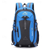 abordables Mochila de senderismo-40 L Mochilas de Senderismo Mochila Cremallera Multi bolsillo - Resistente a la lluvia Diseño Anatómico Listo para vestir Duradero Al aire libre Senderismo Cámping Militar Nailon Negro Verde Ejército