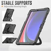 זול כיסוי טאבלט Samsung-לוּחַ כיסויים מכסים ל עבור Samsung Galaxy Tab S9 Plus 12.4&quot; S9 Ultra 14.6&quot; S8 Ultra 14.6&#039;&#039; נייד ידית מחזיק עפרונות תבנית גאומטרית סיליקון