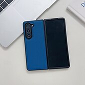 Недорогие Чехлы для Samsung-телефон Кейс для Назначение Z-сгиб 6 Z Fold 5 Z Fold 4 Z Fold 3 Кейс на заднюю панель Защита от удара Ретро ТПУ Кожа PU