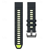 preiswerte Garmin-Uhrenarmbänder-Uhrenarmband für Garmin Fenix 8 47mm 51mm 7X 6 6X Pro Epix Pro Instinct 2X Approach S70 S62 S60 Forerunner 955 945 Epix Marq Descent Quatix 22mm 26mm Silikon Ersatz Gurt Quick Fit Verstellbar