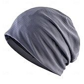 olcso Beanie sapka-Férfi Uniszex Sapka Sapkák Fekete Rubin Poliészter Kényelmes Hétköznapi viselet Alkalmi Egyszínű / Sima szín Légáteresztő