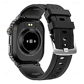 ieftine Ceasuri Smart-ceas inteligent mt39 ecran mare de 2,01 inci apel bluetooth monitor de sănătate ritm cardiac sport în aer liber ai asistent vocal smartwatch