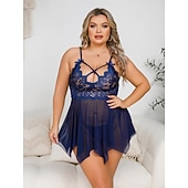 Babydoll Ruhák Alsónemű Pizsamák Karácsonyi pizsama Női Szexi Felnőttek Karácsony Újév szenteste Karácsony Parti Ruha olcso Szexi fehérnemű és hálóruha-Babydoll Ruhák Alsónemű Pizsamák Karácsonyi pizsama Női Szexi Felnőttek Karácsony Újév szenteste Karácsony Parti Ruha