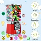 abordables Cadeaux-100-pack 100-pack balles rebondissantes en caoutchouc premium non plumées couleurs et motifs assortis pour cadeaux de fête et friandises d'Halloween cadeau de Noël