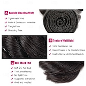 voordelige 3 bundels menselijk haarweefsels-braziliaanse menselijk haar weave 3 bundels losse golfbundels menselijk haar extensions 8-28 inch