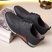 baratos Ténis para Homem-sapatos casuais masculinos com cadarço - tênis leves para caminhada com sola antiderrapante durável e ajuste confortável, perfeitos para uso diário