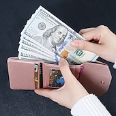 cheap Samsung Cases-Phone Case For Z Flip 6 Z Flip 5 Z Flip 4 Z Flip 3 Back Cover with Stand Holder with Wrist Strap Card Slot Retro TPU PU Leather