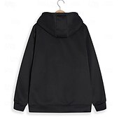 abordables sweats à capuche 3d pour hommes-Homme Jésus Cowboy Sweat-shirt manche longue Pulls molletonnés Capuche Rétro Vintage style occidental Sport &amp; Loisir Vacances Automne hiver Noir Marron Vert Vêtement Tenue Designer Impression