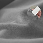 abordables Funda para silla de comedor-Fundas de asiento de terciopelo para comedor, color burdeos, elásticas, ajustadas, tapizadas, para sillas de comedor, fundas protectoras de muebles extraíbles y lavables con lazos