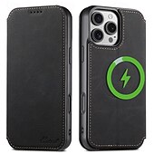 abordables Carcasas iPhone-teléfono Funda Para iPhone 16 Pro Max Plus iPhone 15 Pro Max Plus iPhone 14 13 12 Pro Max Plus iPhone 14 Pro Max iPhone 13 12 Pro Max Funda Trasera con Soporte Magnética Soporte de carga inalámbrica