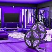 economico Strisce luminose USB-striscia di luce nera a led uv, luce viola con usb o batteria smd2835, luce uv 380-400nm per danza fluorescente, rivestimento corpo uv, lampada a luce nera non impermeabile